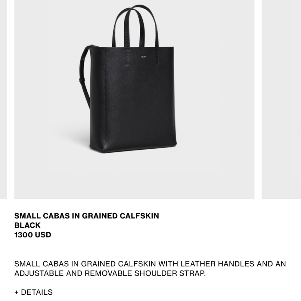 Celine Small Cabas tote crossbody